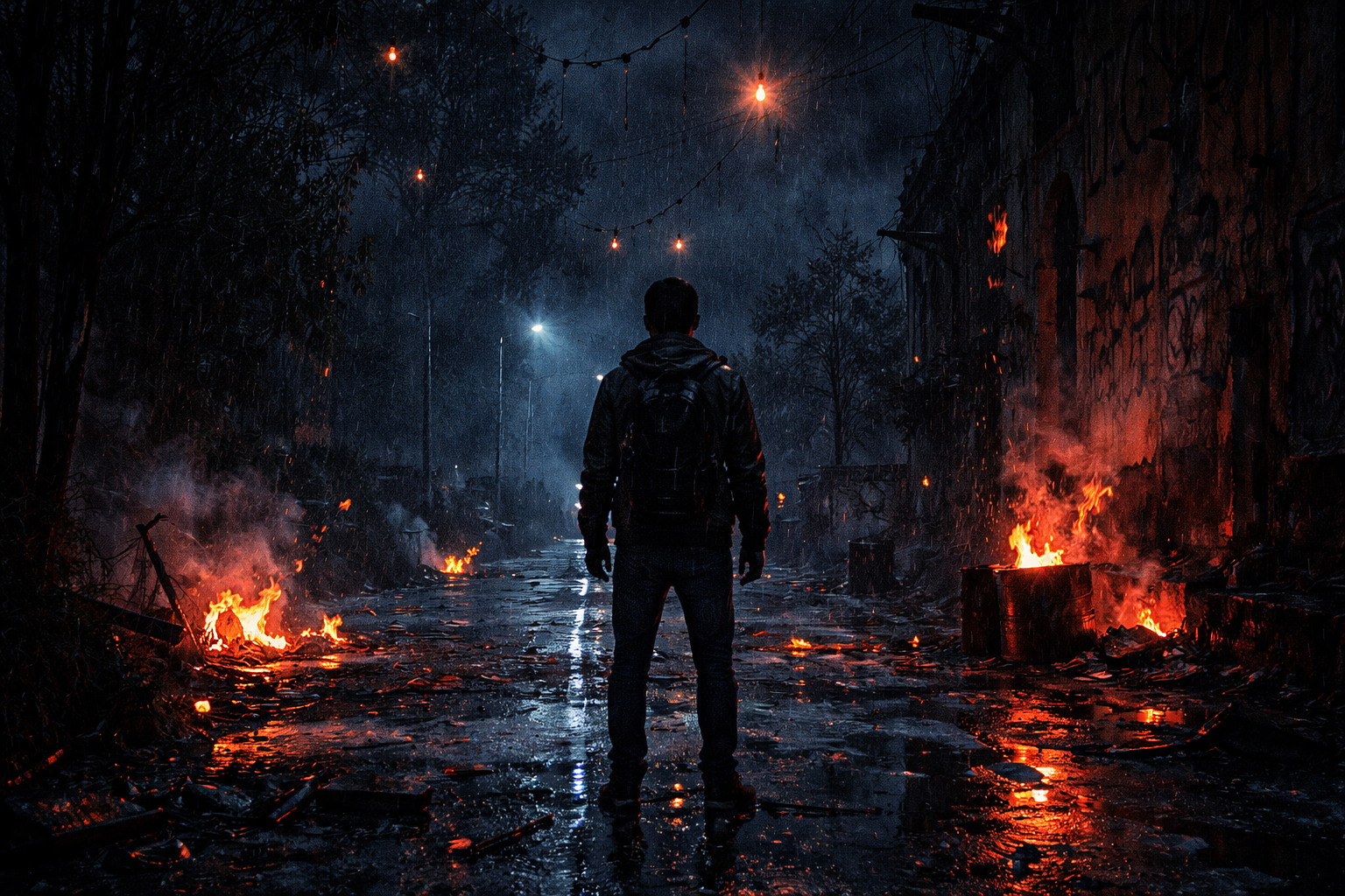 Small Fires in the Rain